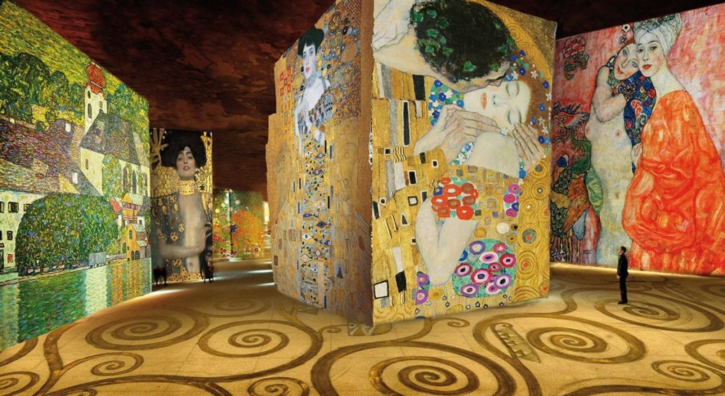 L'Atelier des Lumières klimt