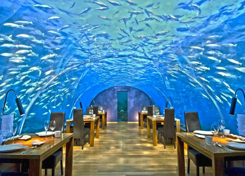 Ithaa Undersea Restaurant maldivler